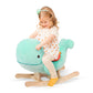 B. toys- Whale Rocker - Echo- Whale Rocking Toy - Wooden Ride-On - Classic Toys for Toddlers, Kids - 18 Months +