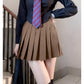 Beautifulfashionlife Girls Pleated Short Pleated Fancy Up Costumes Skirts (M,Dark Brown)