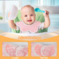 Accmor Muslin Baby Drool Bibs 8 Pack Baby Bandana Drool Bibs Soft Cotton Baby Bandana Bibs For Teething Drooling