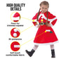 Morph Santa Costume Girls, Mrs Claus Costume For Kids, Mrs. Claus Costume For Girls, Mrs Claus Dress Girls, Santa Dress Girls Me