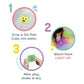 Glo Pals Water-Activated Light-Up Cubes for Sensory Play - 12 Pack