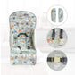 High Chair Pad, High Chair Cushion, High Chair Cover Pad, Safe And Comfort, Soft And Breathable, Cute Pattern, Baby Sits More Co