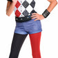 Rubie'S Dc Superhero Girl'S Harley Quinn Costume, Large, Black