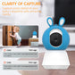 Lnbei Wifi Baby Monitor With Camera And Audio, 5' 1080P Video Baby Monitor, Motion Detection, Hd Night Vision, Remote Ptz, 2-Wa