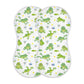 YYZZH Cartoon Frog Lily Lotus Leaf Muslin Burp Cloths for Baby 2 Pack 100% Cotton Baby Washcloths Bibs for Boy Girl
