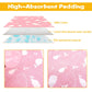 2 Pcs Baby Diaper Changing Pad, Maveek 19.7'' X 27.6'' Newborns Waterproof Diaper Pad Reusable Nappy Multi Function Washable Mat