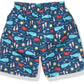 I Play. By Green Sprouts Baby-Boys Trunks With Built-In Reusable Swim Diaper,Navy Nautical Whale,18Mo