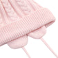 Duoyeree Baby Beanie With Pom-Pom Ears Newborn Earflap Hat For Toddler Boys Girls