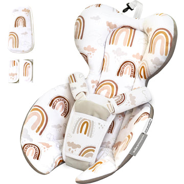 Infant Insert Compatible with 4moms RockaRoo and MamaRoo Multi-Motion Baby Swing for Newborn,Soft & Cool Mesh Fabric, Reversible