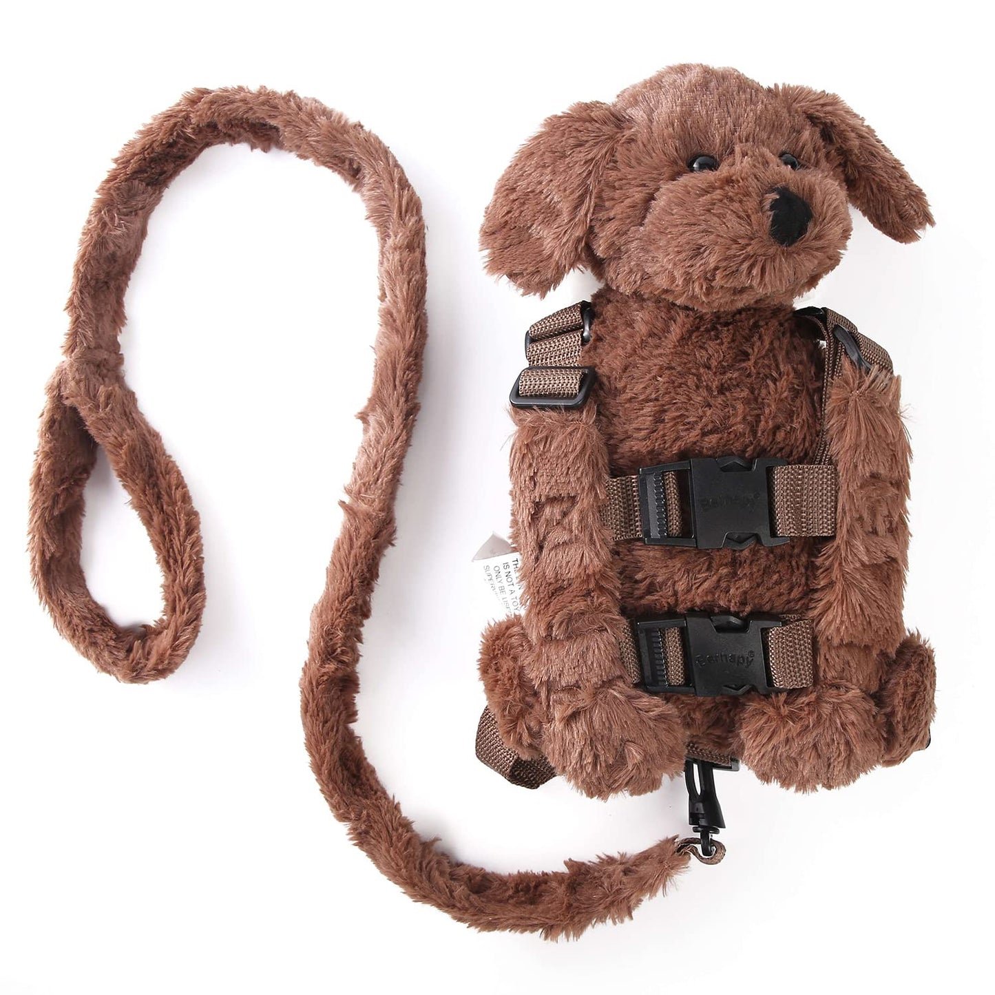 Berhapy 2 in 1 Naughty Dog Toddler Backpack Harness with Safety Leash for Childrens Walking Toddler Leash for 1-3 Years Old Boys