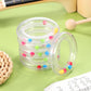 Toyvian 6Pcs Baby Toy Rings, Baby Rattles Plastic Clear Hand Bell Shaker, Rattle Inserts for Baby Toys, Developmental Baby Toy f