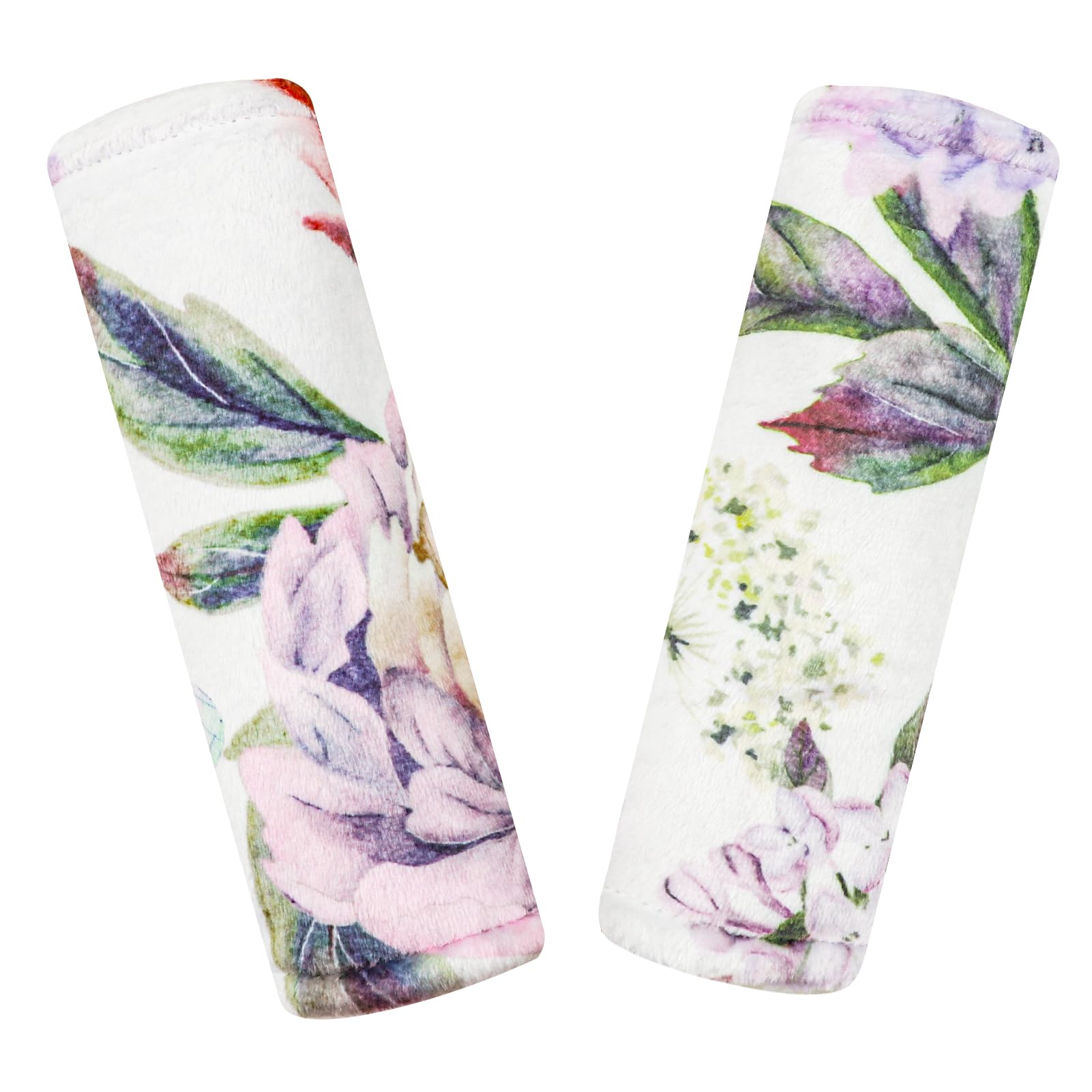 Car Seat Strap Pads For Baby Kids, Hnhuaming Ultra Soft Carseat Straps Shoulder Covers, 2 Pack Infant Seat Belt Cover Pad For Ba