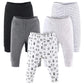 The Peanutshell 5 Pack Baby Boy Or Girl Pants Set - 100% Cotton Toddler Pants For Baby Boys, 0-3 Baby Boy Or Girl Clothes For To