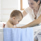 Winreal Muslin Baby Bath Towels Set 3 Pack Ultra Soft And Absorbent Baby Towels Infant Toddler Blanket Towel 6-Layer Natural Cot