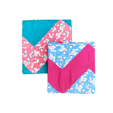 Junior Drive  Cotton Baby Blankets for Newborn Boy or Girl (0 to 2 Years)Lightweight, AllSeason Usable Wrapper/Swaddle Blanke