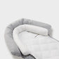 Travel Bug Baby & Toddler 2-In-1 Head Support Duo Head Support For Car Seats, Strollers & Bouncers - Grey