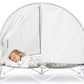 Regalo My Cot Deluxe Portable Toddler Bed With Canopy, Provides Uv Protection