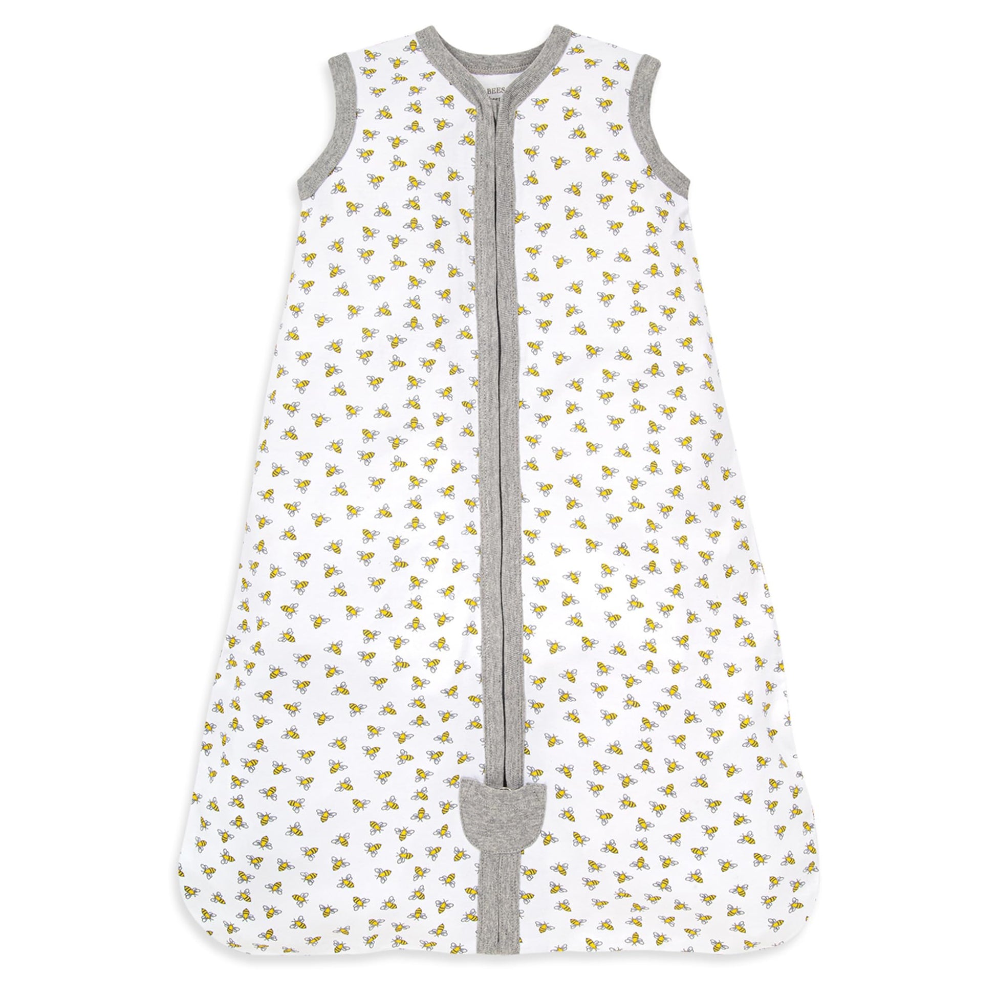 Burts Bees Baby Baby Beekeeper Wearable Blanket, 100% Organic Cotton, Swaddle Transition Sleeping Bag, Honey Bee Cloud, Large