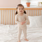 Avauma Baby Boys Girls Pajama Set Kids Toddler Snug Fit Ribbed Sleepwear Pjs For Daily Life Style (8 Years/Beige(L))