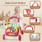 Sit To Stand Baby Walker, Activity Center With Music And Light, Activity Table For Toddlers, Push Toys For Babies Learning To Wa