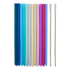 Tegion Mini Short Pinch Test Passed 5.5' Replacement Reusable Toddlers& Kids&Baby Silicone Small Straws For The First Years Tak