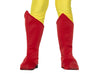 Rubies Superhero Red Boot Tops for Kids, Unisex One Size