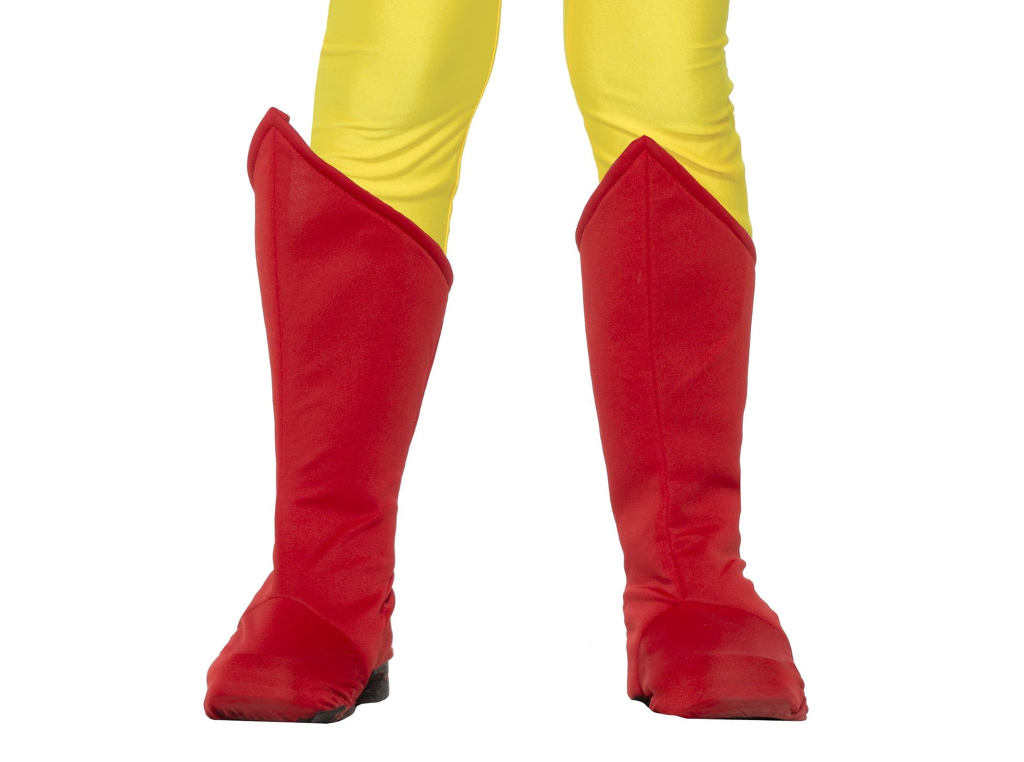 Rubies Superhero Red Boot Tops for Kids, Unisex One Size