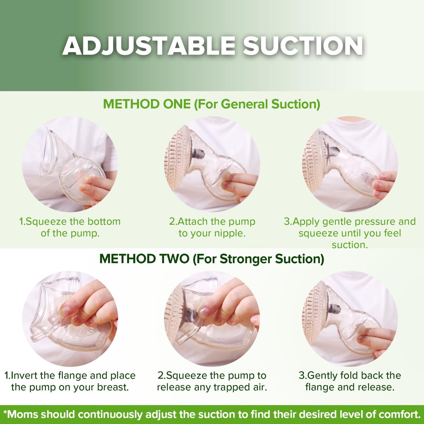 Haakaa Manual Breast Pump For Breastfeeding, Silicone, Clear 4Oz/100Ml