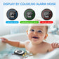 Ledfaah Rechargeable Bath Thermometer| Safety Baby Shower Thermometer| Auto On/Off Bathtub Water Thermometer With Colorful Tempe