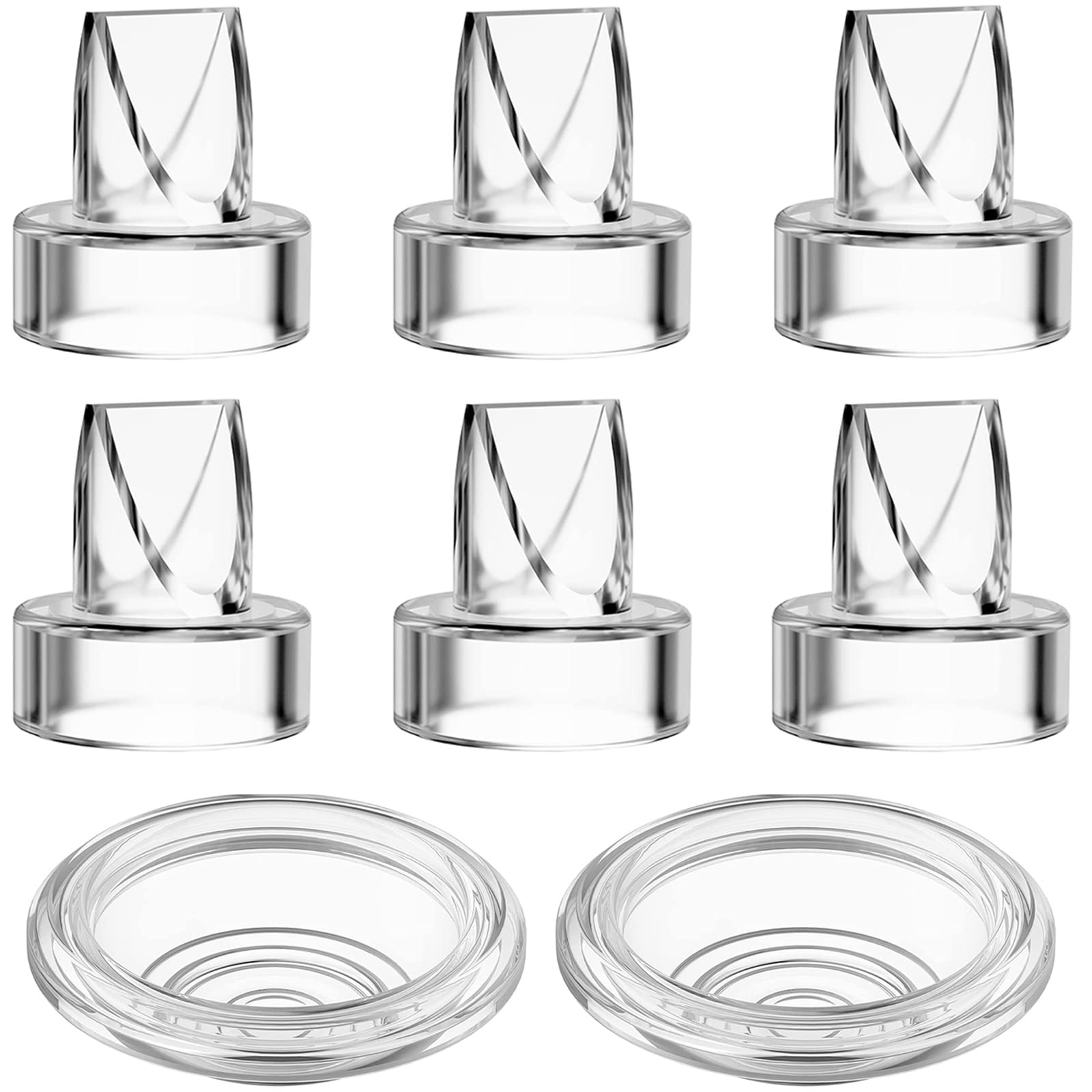 Mompmuir Duckbill Valves & Silicone Diaphragm Compatible With Momcozy/Tsrete/Hauture/Padram/Loveoflive/Omfmf / S9 Pro/S10/S12 Pa