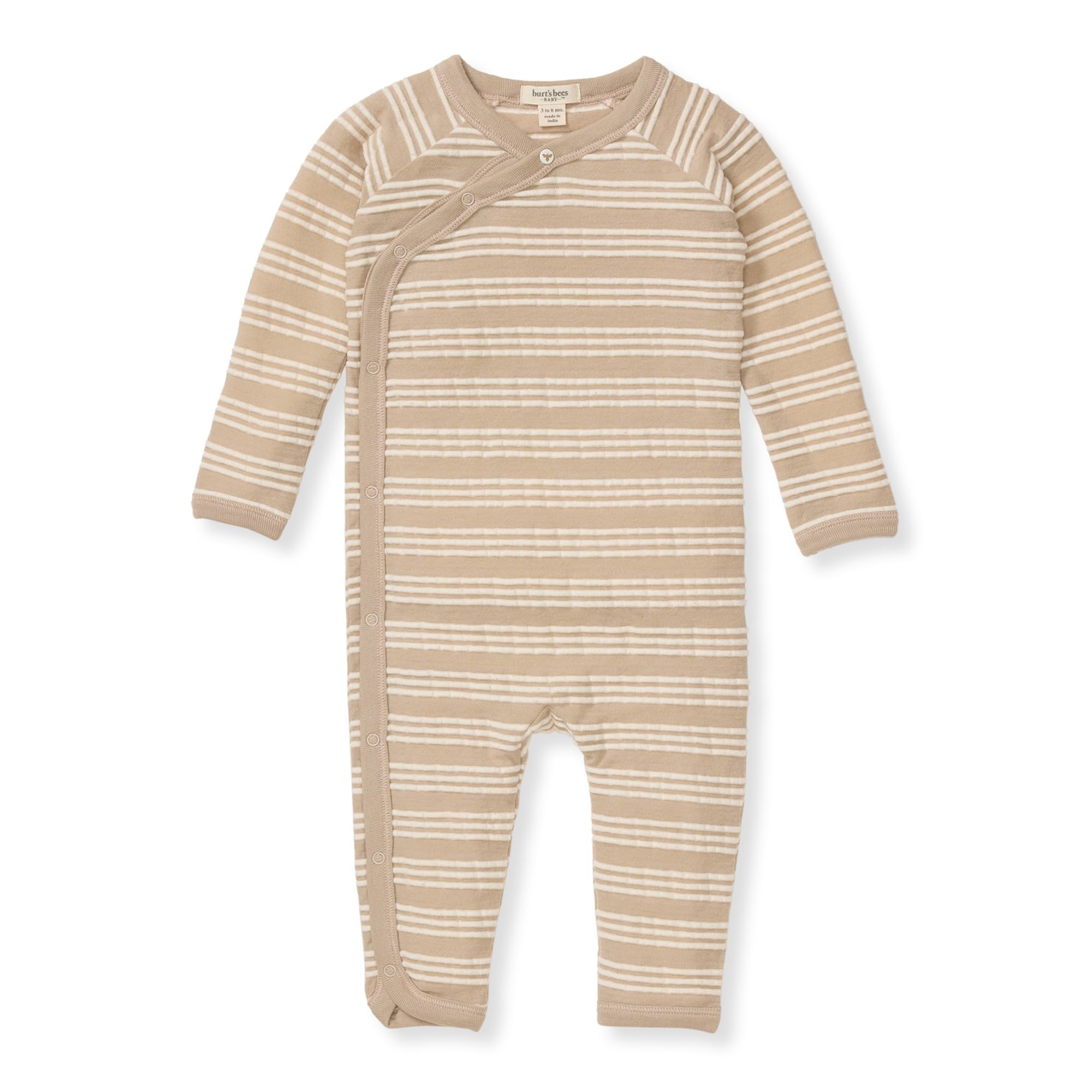 Burt'S Bees Baby Boy Infant Jumpsuits - 100% Organic Cotton Breathable – Cutebab WBBAPB0D48462NM
