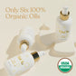 Ellaola Organic Moisturizing Baby Massage Oil - Non Greasy Formula Made With Natural Jojoba, Sunflower, And Argan Oil To Hydrate