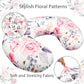 Nursing Pillow Cover Breastfeeding Pillow Slipcover for Moms Soft Breathable Organic Knit Fabric Newborn Infant Feeding Pillow C