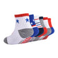 Under Armour Baby Boys Multi Pack Quarter Sock, Stars And Stripes, 12-24 Months Us