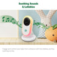 Leapfrog Lf2415 Baby Monitor, 5    Ips Lcd Screen, 1000Ft Range, Night Vision, Soothing Lullabies, Nightlight, 2-Way Audio, Temp