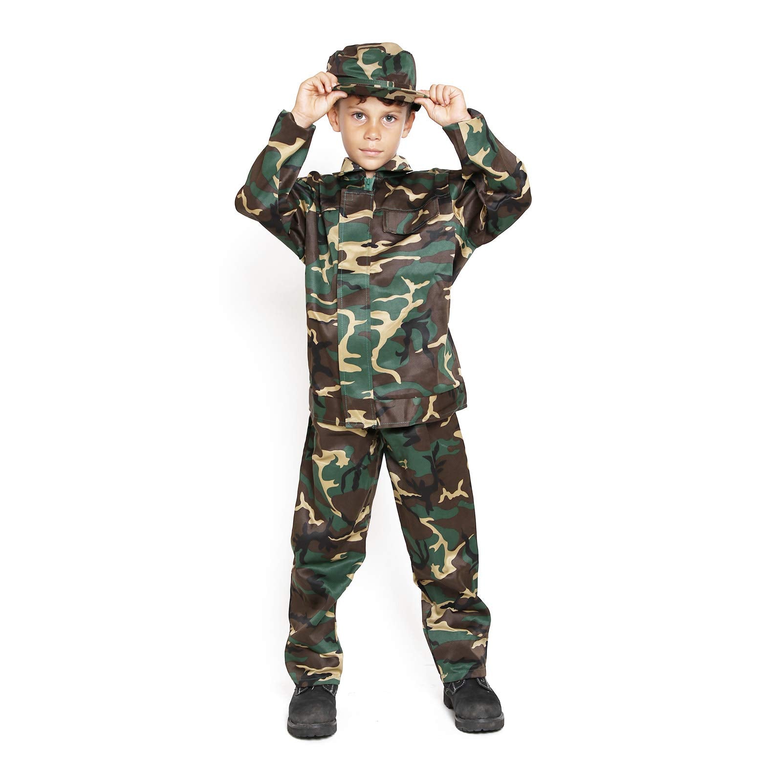 Jason Party Army Costume For Kids Soldier Costume Military Costumes For Boys-Lwo WBBAPB08QCN4FYJ