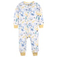 Gerber Baby Girl'S Flame Resistant Fleece Footless Pajamas 3-Pack, Multi Floral