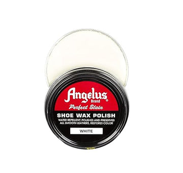 Angelus Shoe Wax Polish 3Oz (White)