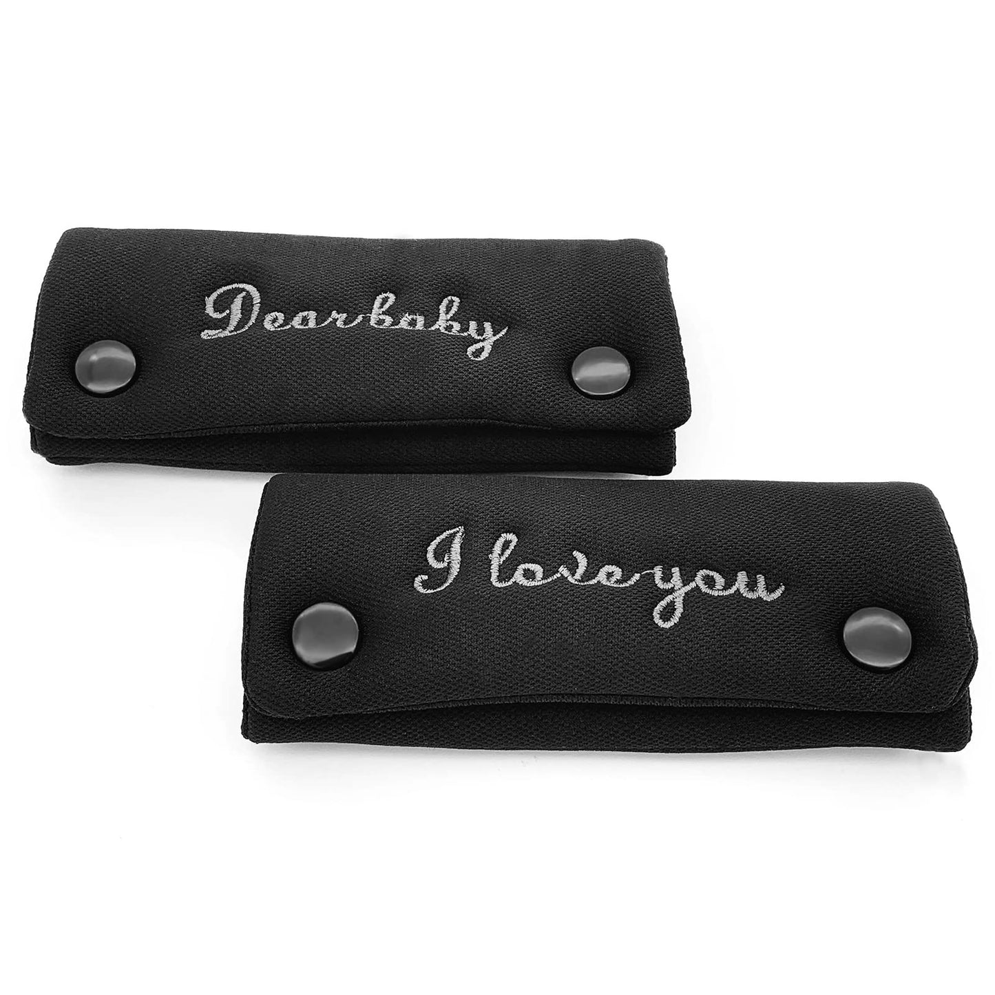 Easicozi Shoulder Crotch Pad Set Compatible With Infant Seat Stroller High Chair, Harness & Strap Comfort Cushion (Small Size)