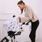 Carseat Canopy Covers For Breastfeeding - Baby Car Seat Covers Breastfeeding Cover Multi Use Boys And Girls Shower Gifts (Feathe