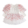 Baby Girl Valentines Outfit Toddler Valentines Day Dress Princess Heart Tulle Tutu Dresses Cute Photoshoot Clothes (Valentines H