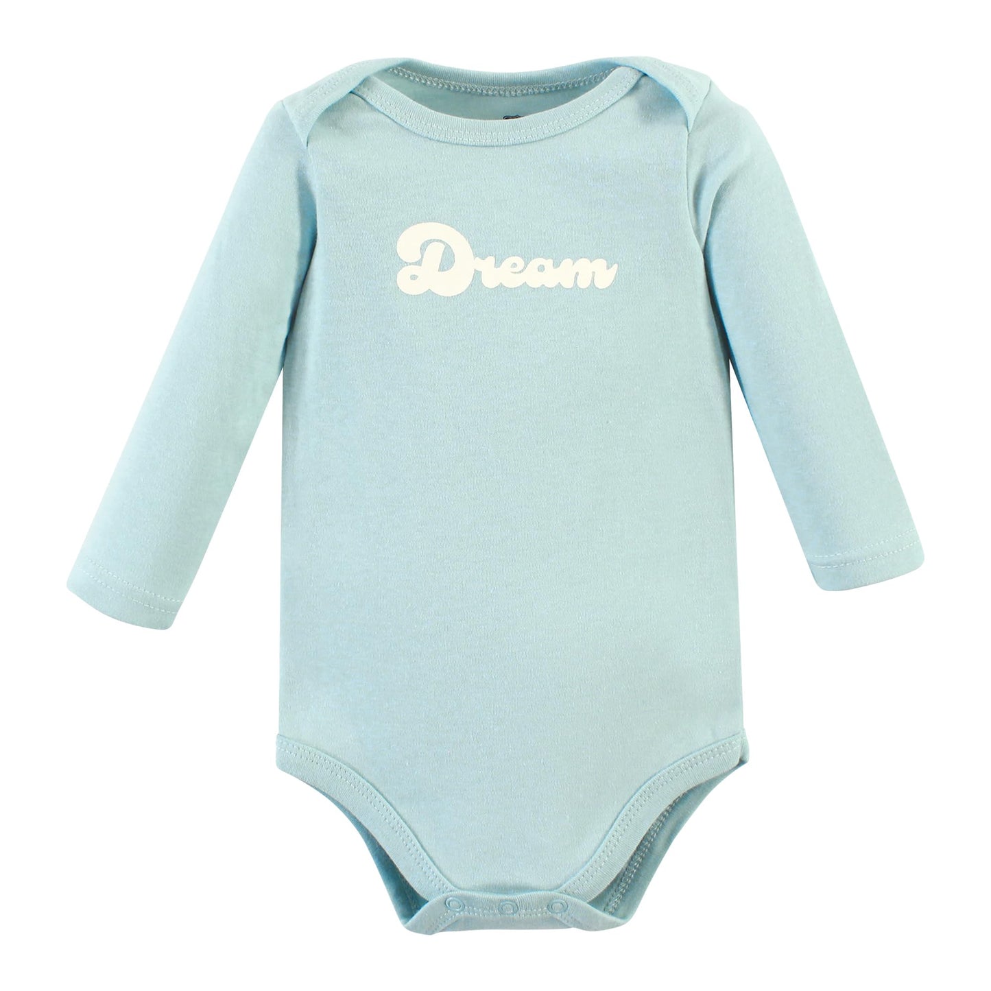 Hudson Baby Unisex Baby Cotton Long-Sleeve Bodysuits, Magical Rainbow 5-Pack, Preemie