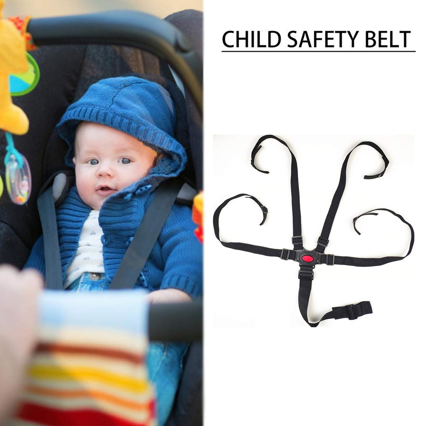 5 Point Harness Seat Belt
