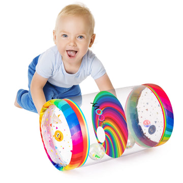 Hoovy Infant Crawling Toys | Toys For Crawling Babies | Crawling Toys For Babies 6-12 Months | Beginner Crawl Along Baby Roller