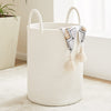 58L Large Woven Laundry Hamper by Fionas magic, Laundry Basket Storage, Baby Nursery Hamper Toys and Clothes Hamper for Bedroom