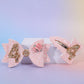 Jissoo Pink Bow Hair Clip - 4Th Birthday Party Decorations For Girls, Sparkling Hair Accessories, 2 Pieces, Size 5*9.5Cm/3.5Cm*6