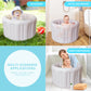 Inflatable Baby Bathtub - Portable Toddler Tub For Shower, Travel-Friendly, Easy To Deflate And Fold, Non-Slip, Thick Cushion Fo