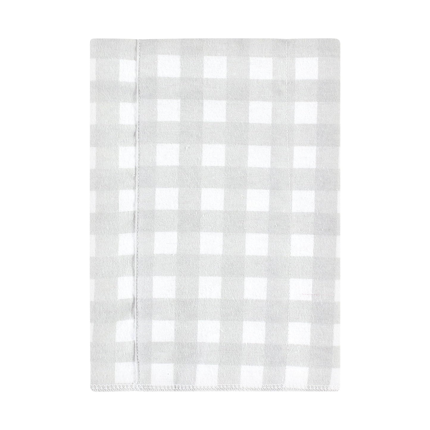 Hudson Baby Unisex Baby Cotton Flannel Burp Cloths, Neutral Woodland Pals 7-Pack, One Size