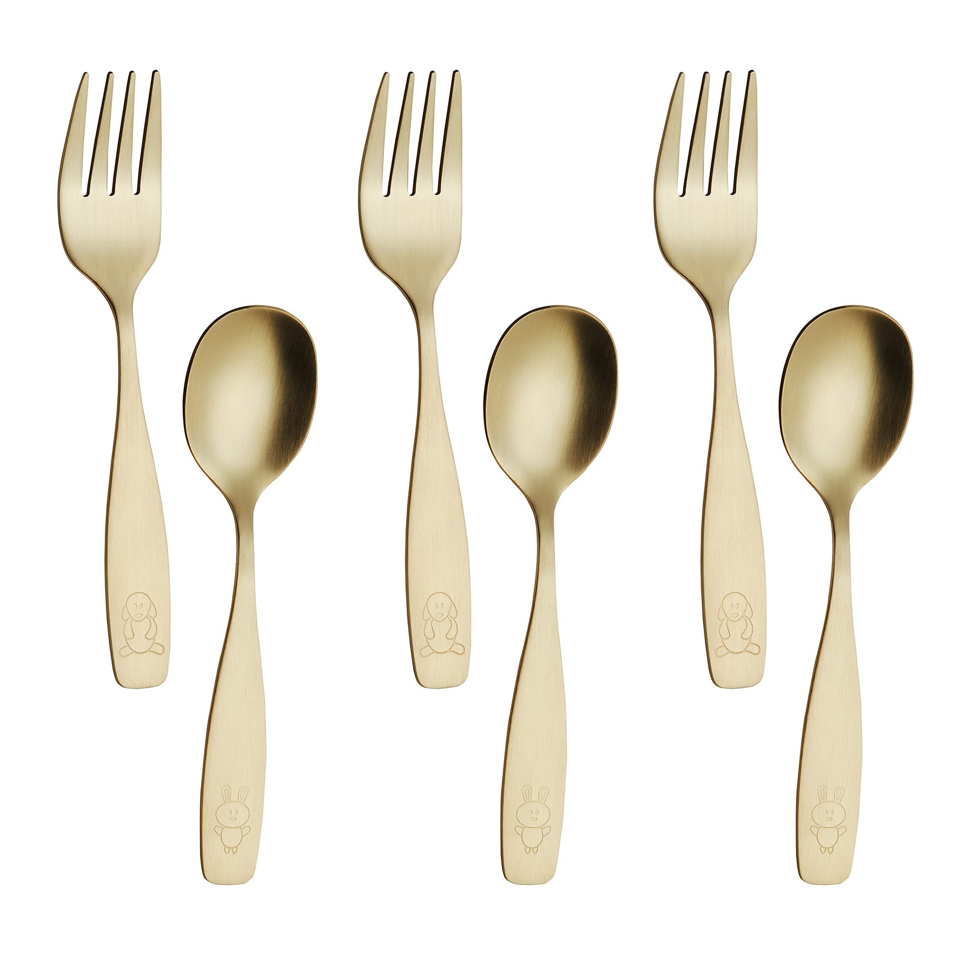 Annova Kids Silverware Children'S Safe Flatware Set Stainless Steel - Children Forks, Children Dinner Spoons, Toddler Utensils,