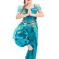 Ikali Princess Dress Up For Girls, Arabian Princess Costume Fancy Dress Kids Toddlers Birthday Party Outfit 7-8 Years Blue